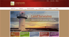 Desktop Screenshot of landmarksurveysllc.com